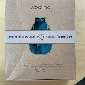 Woolino Merino Wool Sleep sack, 4-6 years